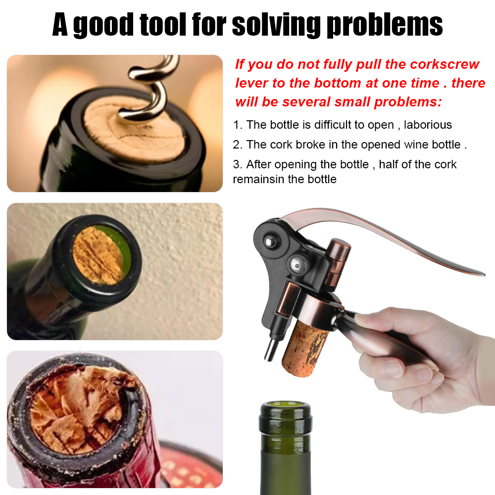 ที่เปิดขวดรูปกระต่าย อุปกรณ์บา - Cork Screw Lever บทวิจารณ์และราคา