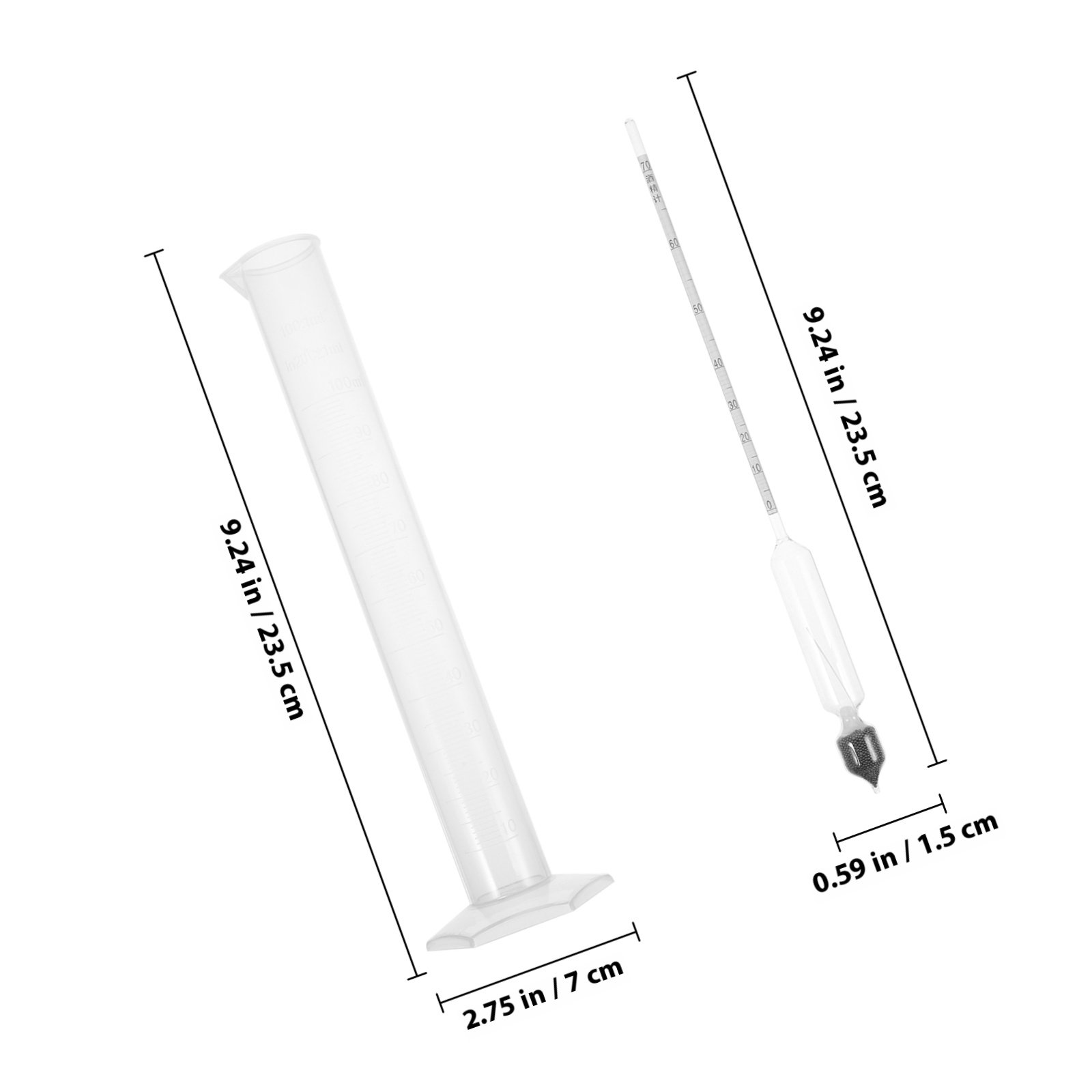 1 ชุด เครื่องวัดแอลกอฮอล์ ไฮโด - Wine To Beer Alcohol บทวิจารณ์และราคา
