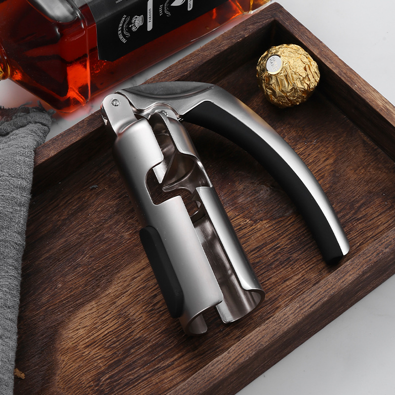 ที่เปิดขวดไวน์กึ่งอัตโนมัติแบบ - Cork Screw Lever บทวิจารณ์และราคา