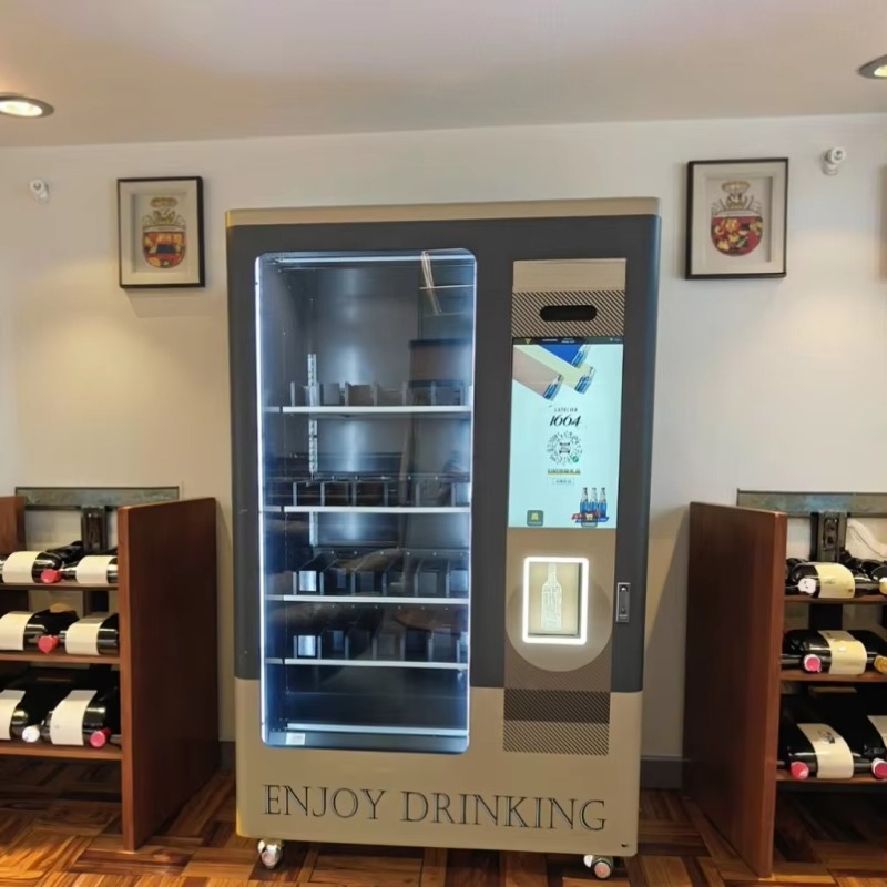 ตู้จำหน่ายสินค้าอัตโนมัติแบบลิ - Wine Beers บทวิจารณ์และราคา