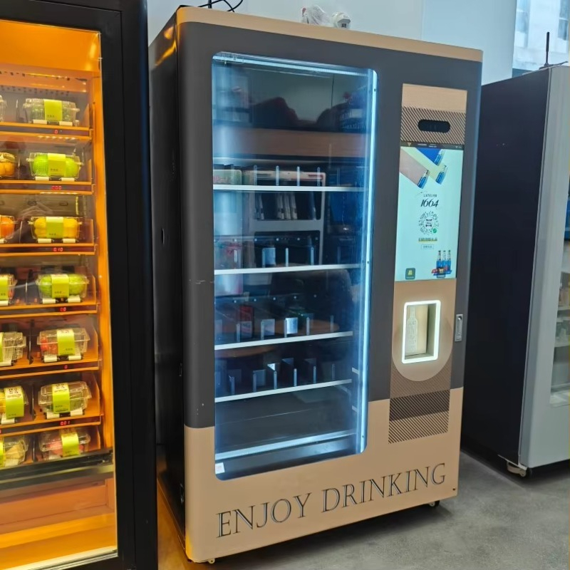 ตู้จำหน่ายสินค้าอัตโนมัติแบบลิ - Wine Beers บทวิจารณ์และราคา