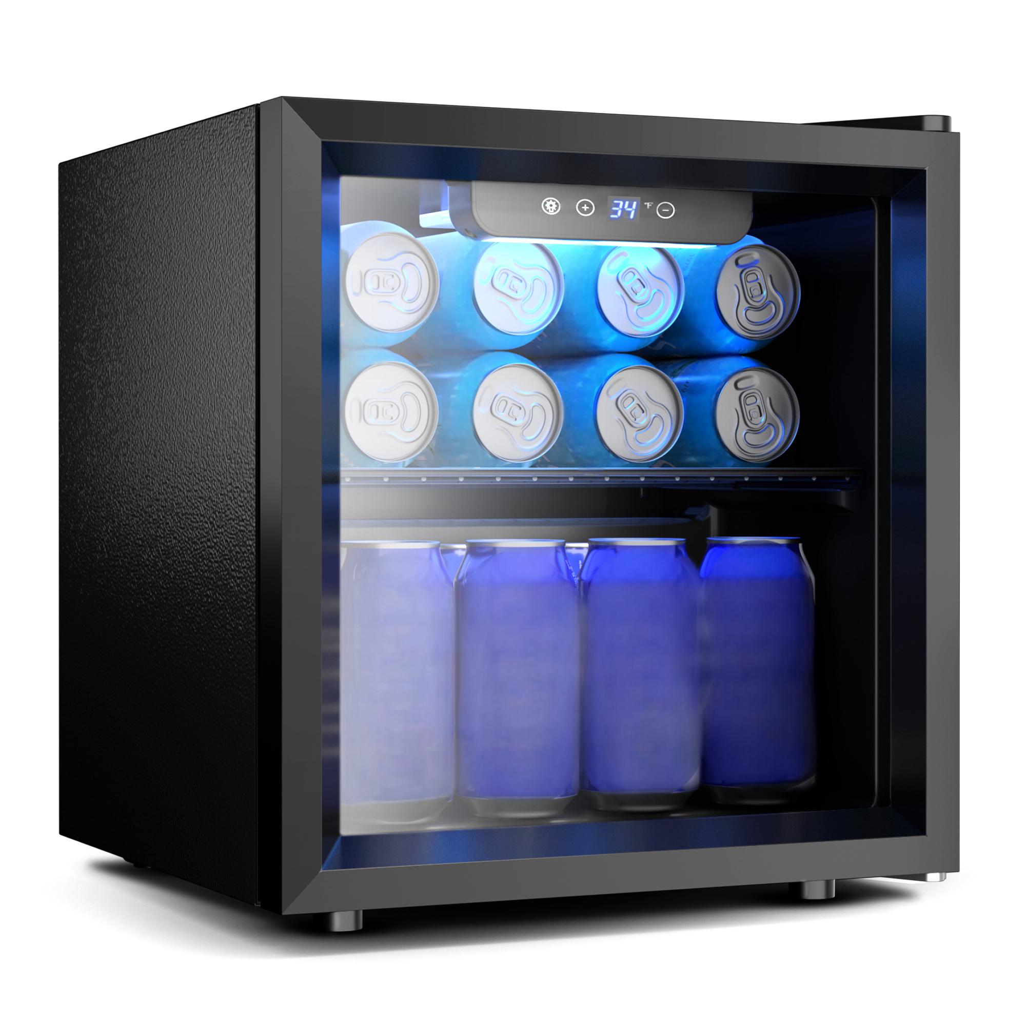 ตู้เย็นมินิแบบประตูกระจก EKOJU - Wine Beer Mini Fridge บทวิจารณ์และราคา