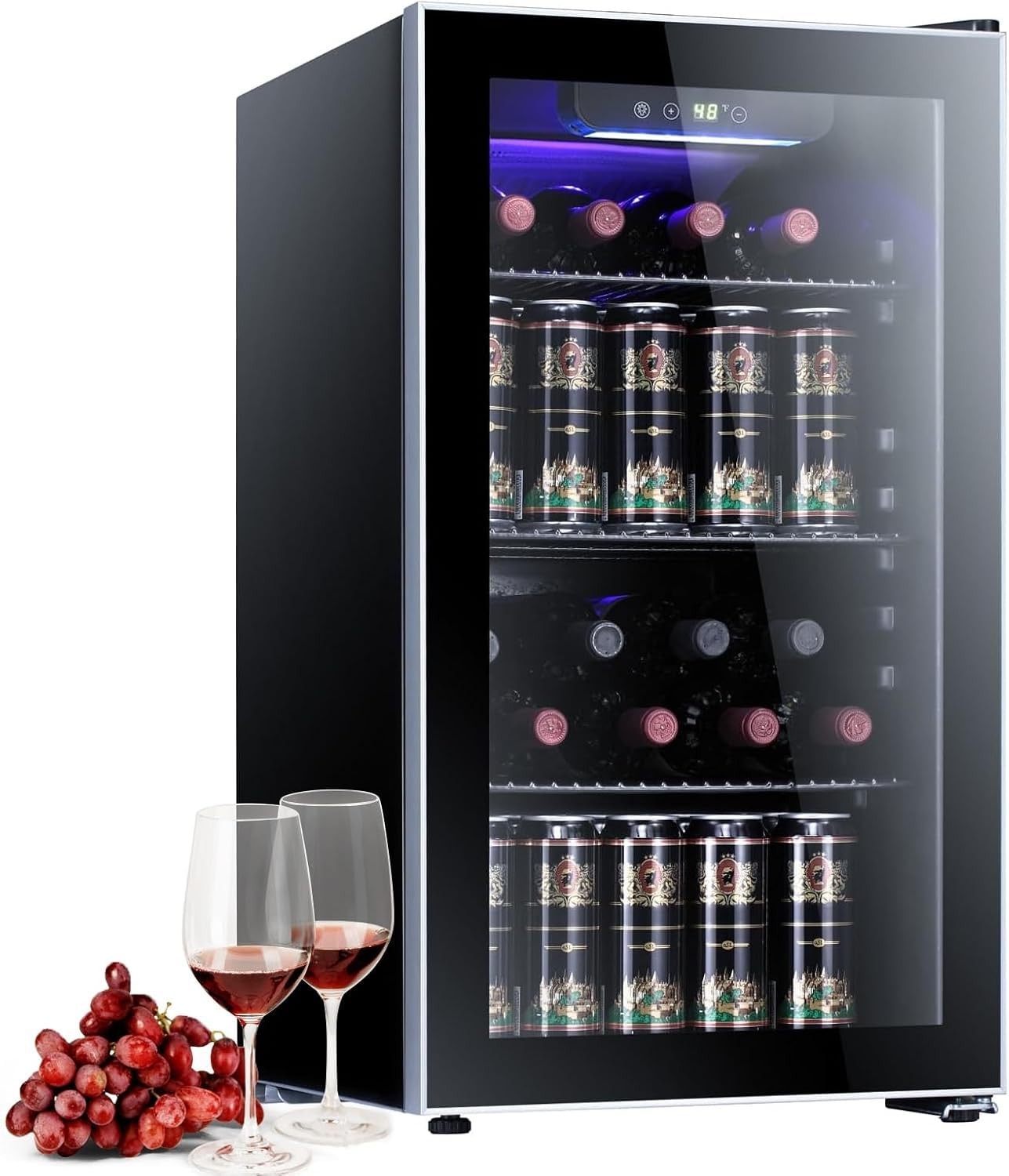 3.0 คิว ตู้แช่ไวน์ขนาดเล็ก ตู้ - Wine Beer Mini Fridge บทวิจารณ์และราคา