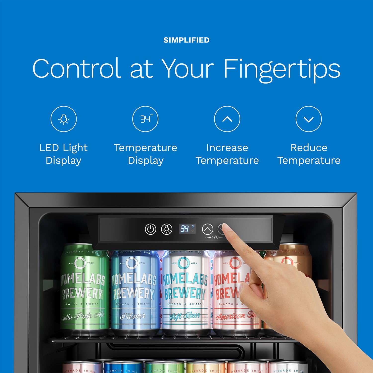 ตู้เย็นและตู้แช่เครื่องดื่ม คว - Wine Beer Mini Fridge บทวิจารณ์และราคา