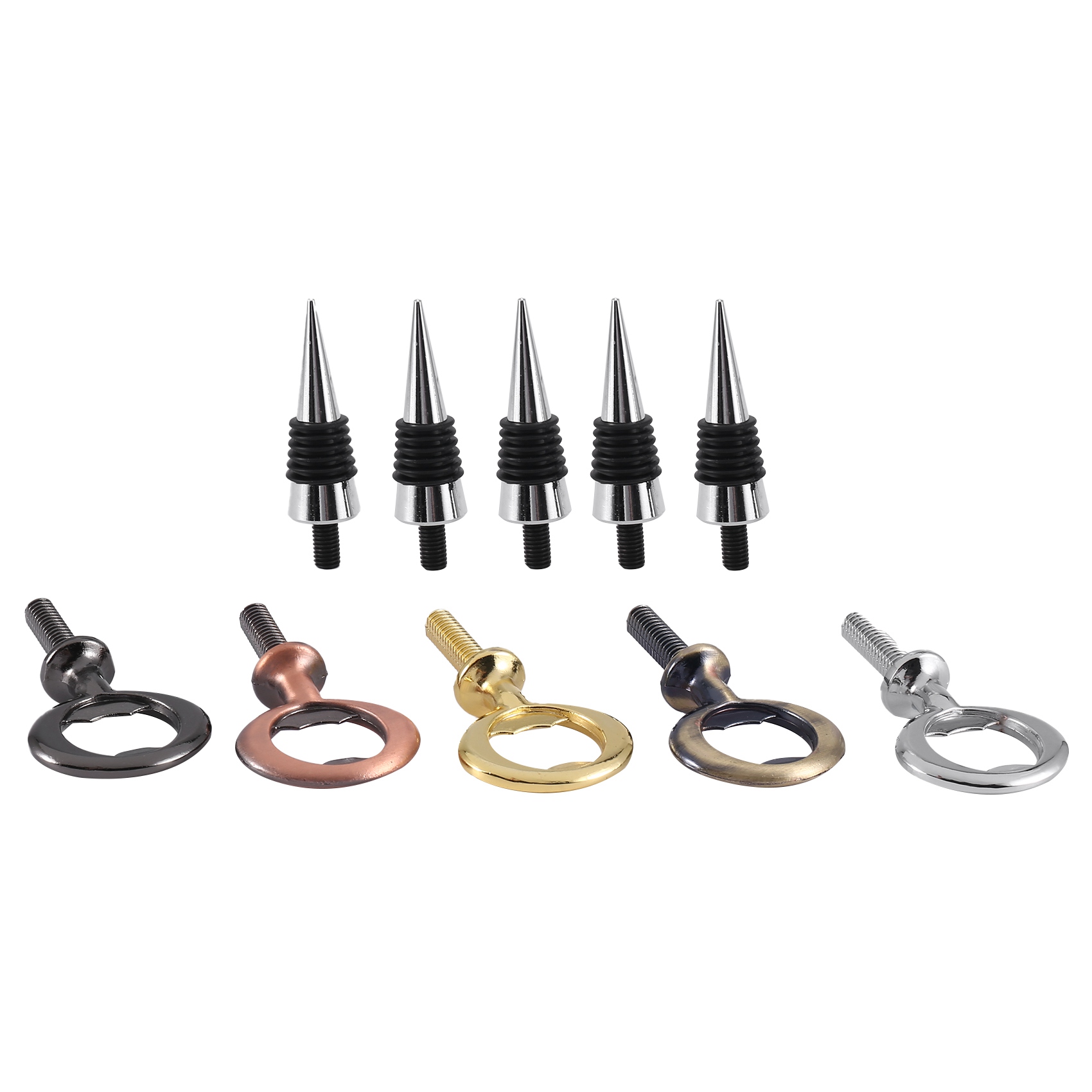 A74E-จุกปิดขวดไวน์, ที่เปิดขวด - Bottle Stopper Set บทวิจารณ์และราคา