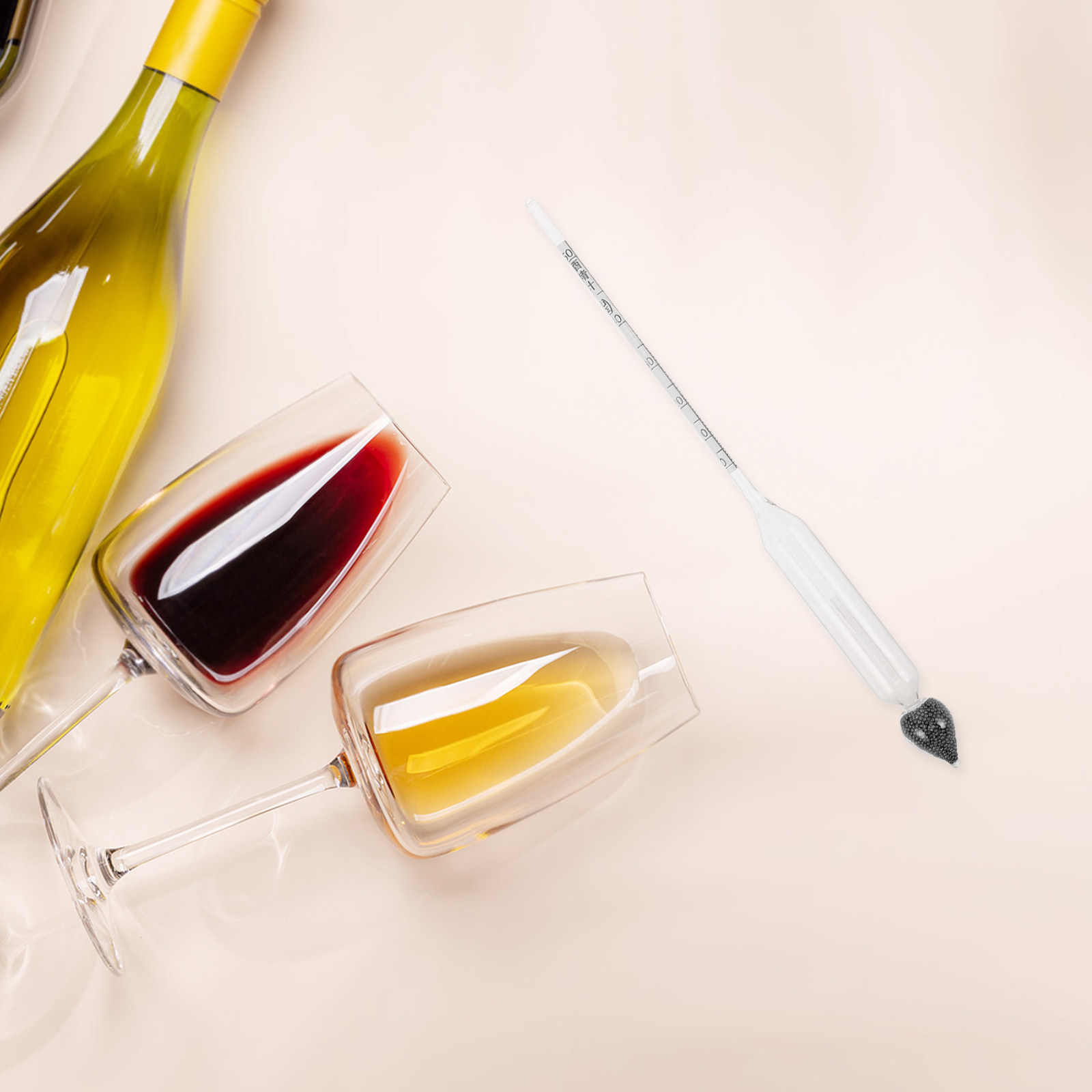 เครื่องวัดแอลกอฮอล์ 2 ชิ้นสำหร - Wine To Beer Alcohol บทวิจารณ์และราคา