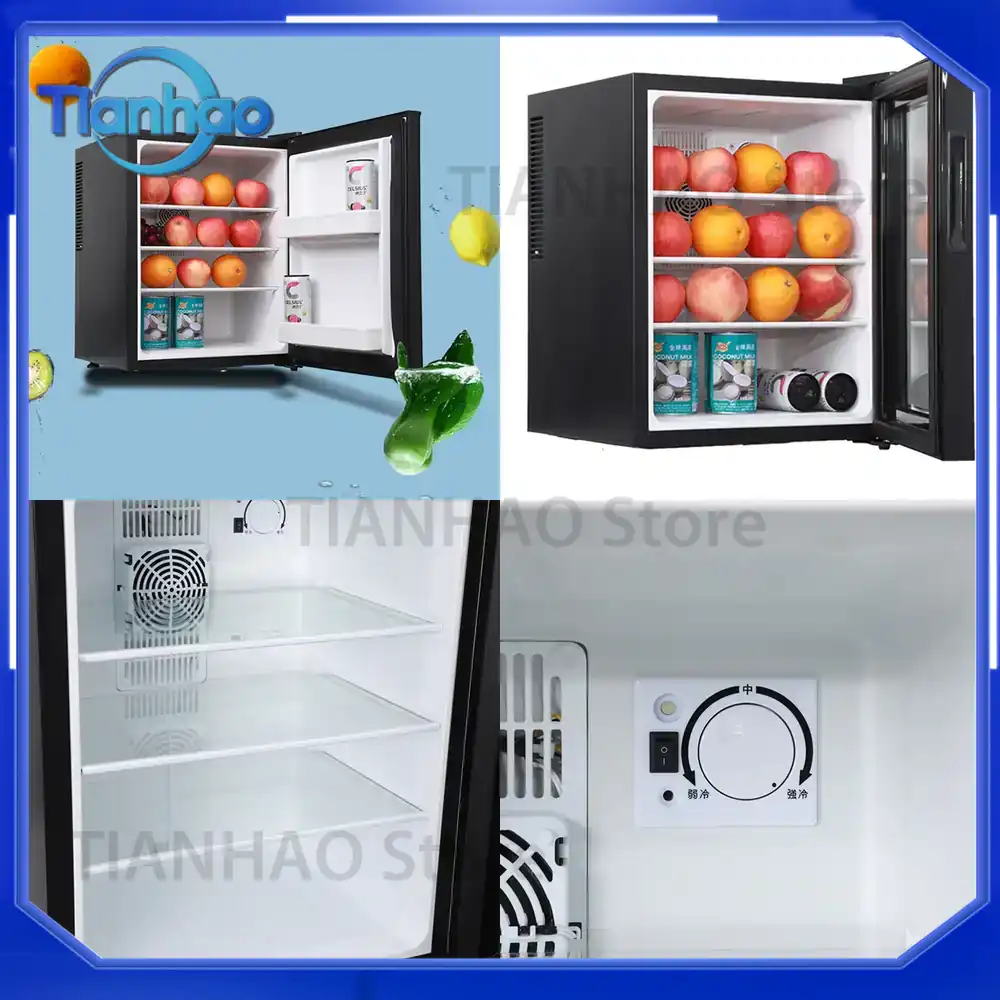 ตู้เย็นขนาดเล็ก 40 ลิตร ประตูก - Wine Beer Mini Fridge บทวิจารณ์และราคา
