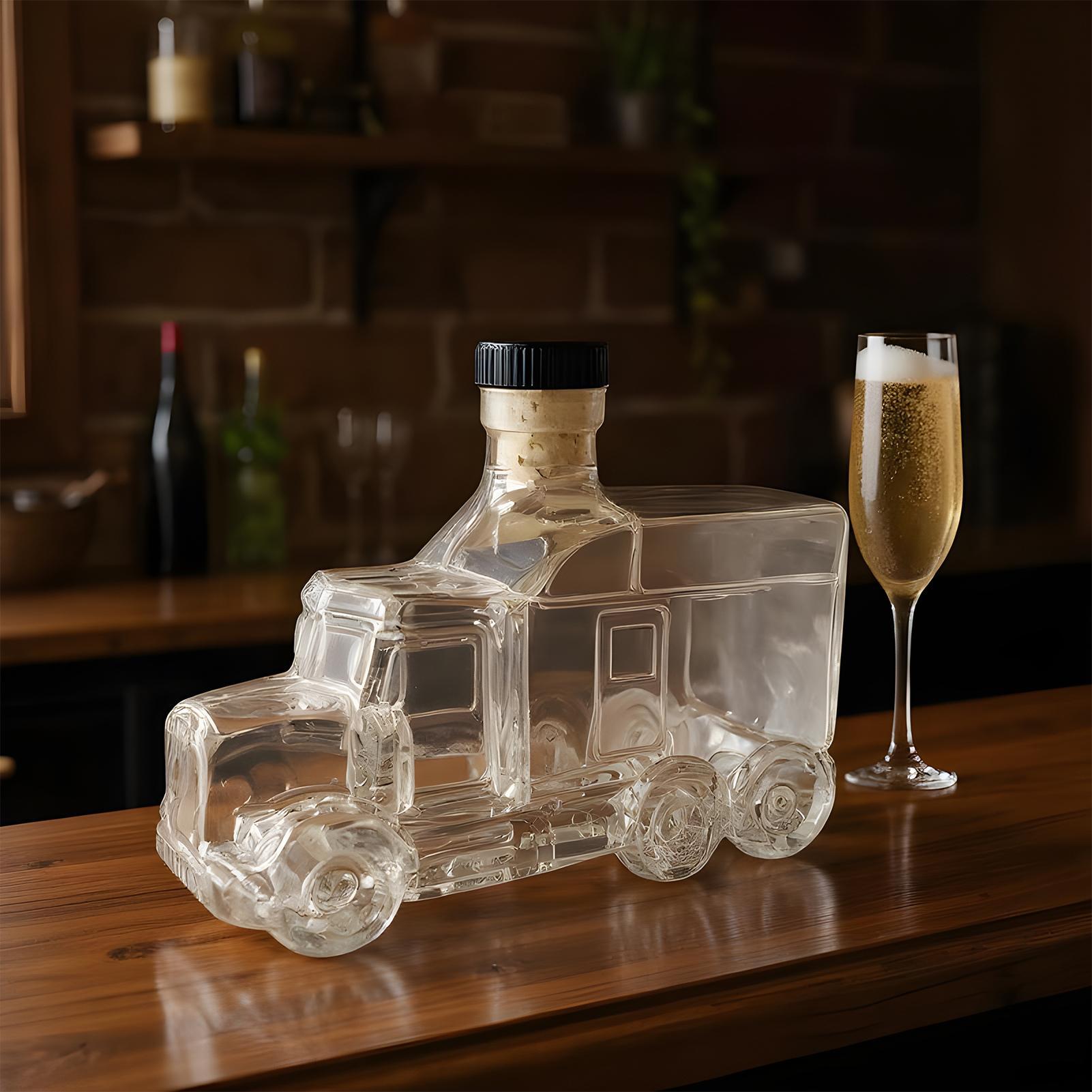 ขวดเหล้าตกแต่งขนาด 375 มล. ขวด - Wine Beer Truck บทวิจารณ์และราคา