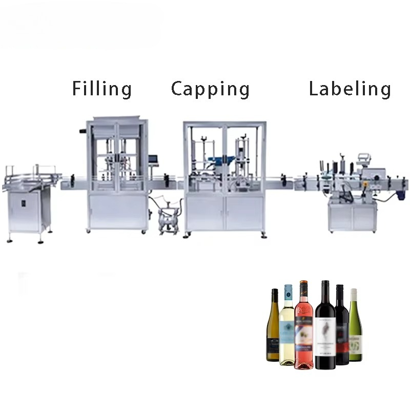 สายการบรรจุภัณฑ์เครื่องดื่มขวด - Wine Beers บทวิจารณ์และราคา