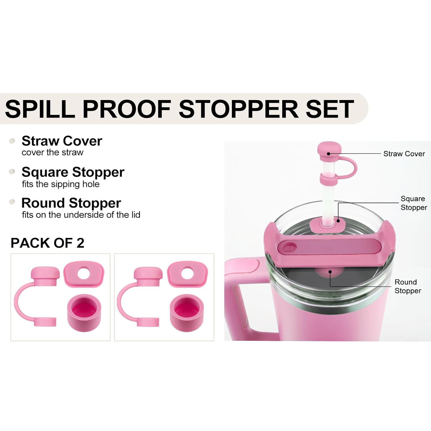 6/12Pcs อุปกรณ์เสริมสําหรับถ้ว - Bottle Stopper Set บทวิจารณ์และราคา