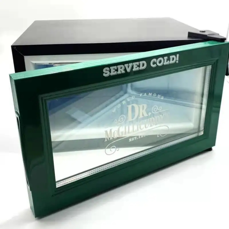 ตู้เย็นขนาดเล็ก 18 ลิตร ประตูก - Wine Beer Mini Fridge บทวิจารณ์และราคา